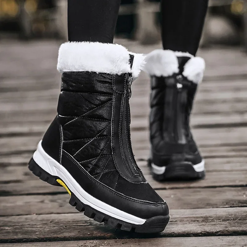 Hiking Boot Waterproof - Women Winter Snow Boots for Waterproof