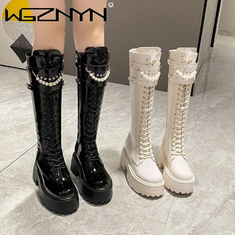Winter Boot Insulated - Winter Leather Warm Plush Boots Women