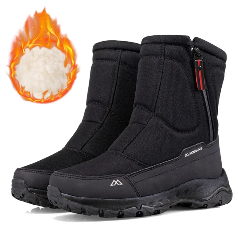 Winter Boot Insulated - Winter Mens Keep Warm Snow Boots