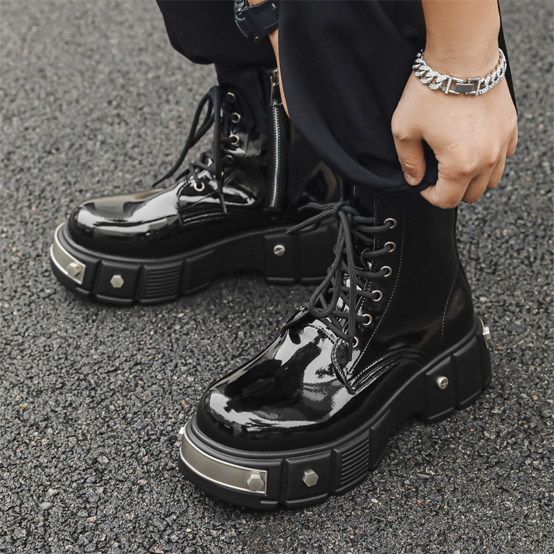 men's casual punk goth dress p - Men'S Shoes Dress Casual 评论和价格
