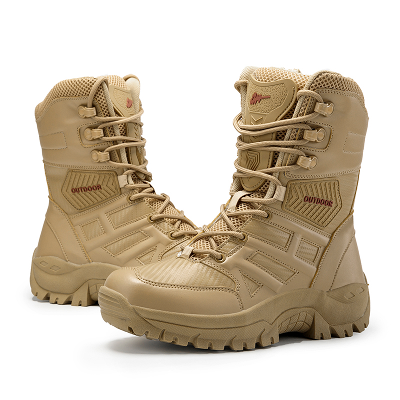 actical Military Boots Large S - Men'S Shoes No Laces 评论和价格