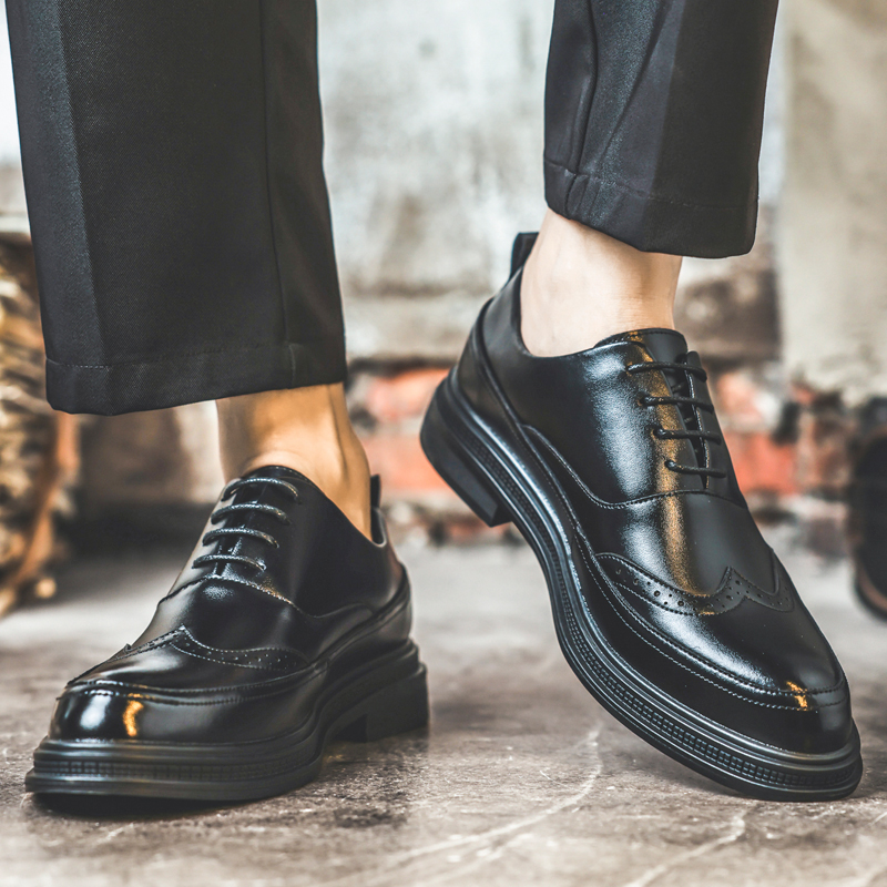 Men's Height Increasing Leathe - Men Shoes For Wedding 评论和价格