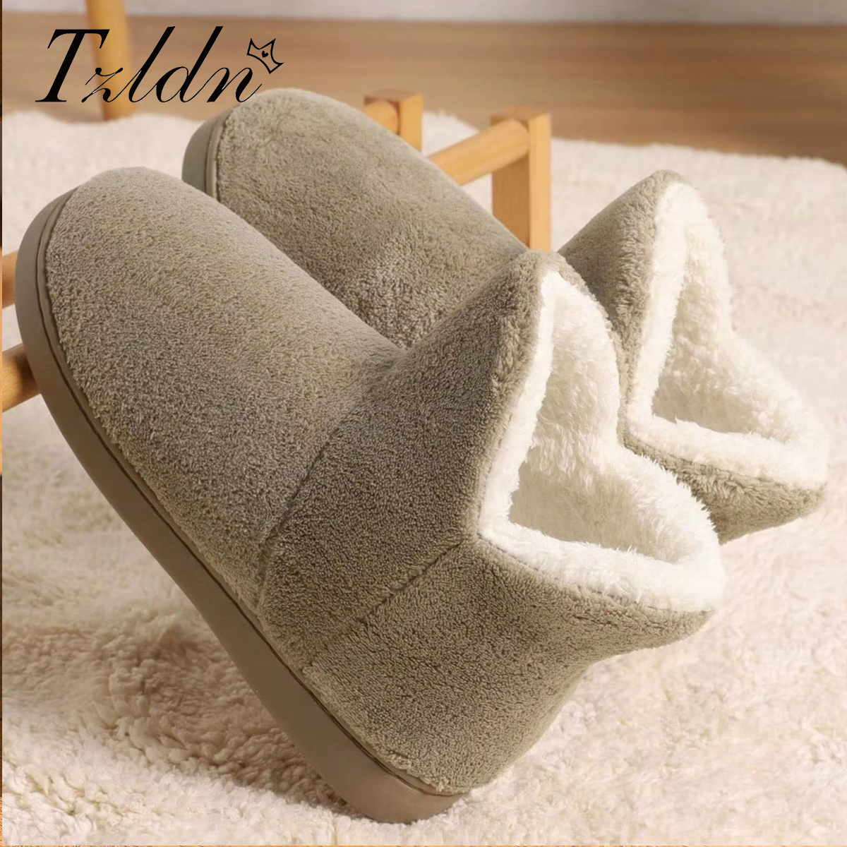 TZLDN Winter Warm Shoes Woman  - Winter Boot Insulated 评论和价格