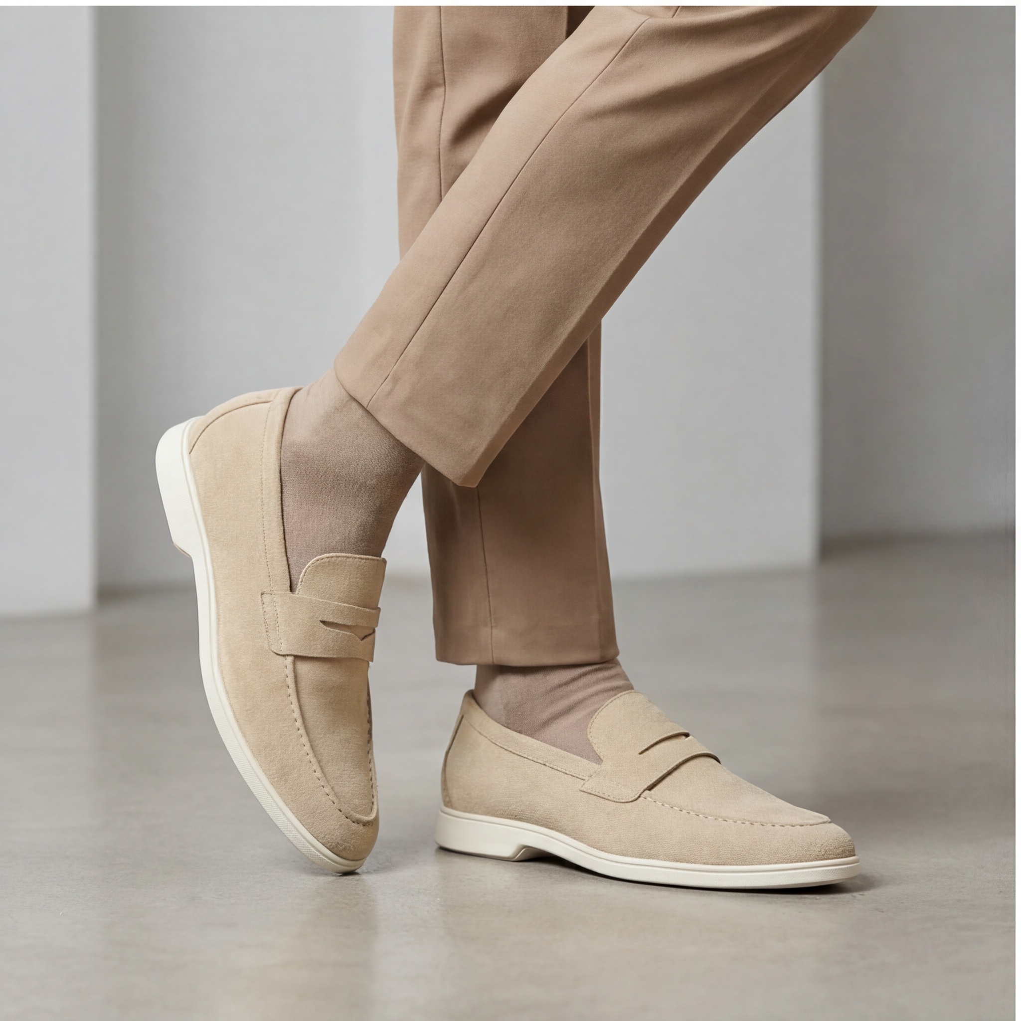 Men Loafers Summer Breathable  - Men Shoes Loro Piana 评论和价格