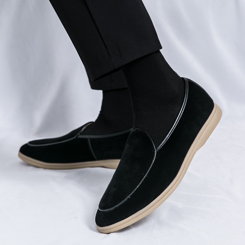 Fashion Men Luxury Brand Loafe - Men Shoes Loro Piana 评论和价格