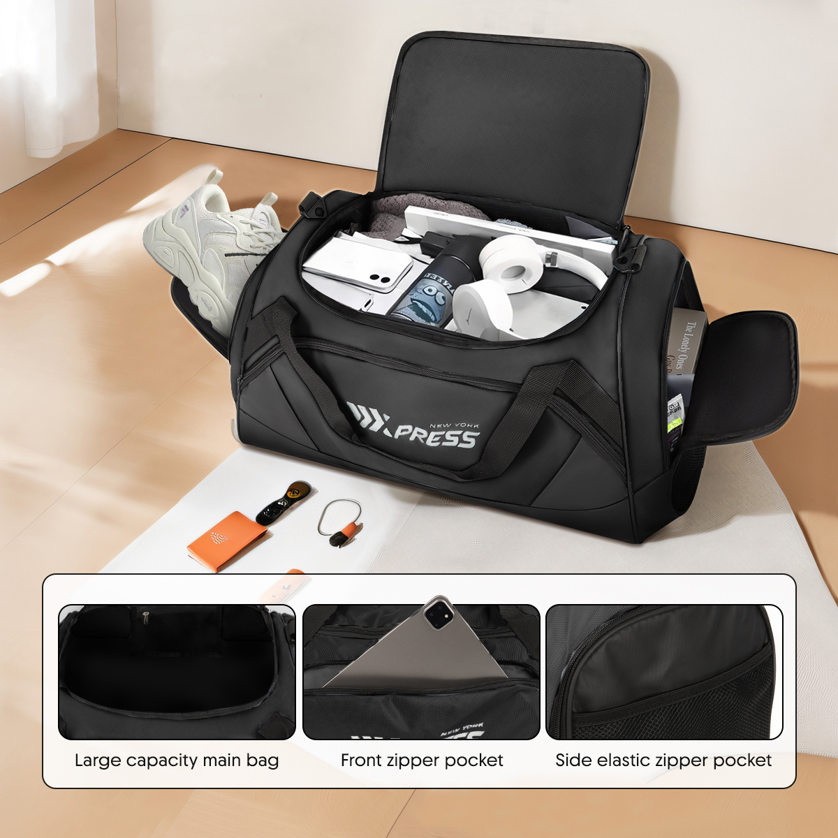 Travel Duffle Bag for Men Wome - Men'S Shoes York 评论和价格