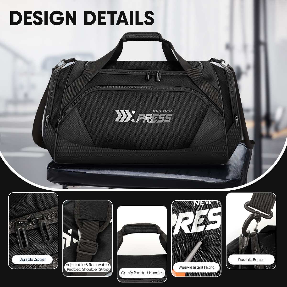 Travel Duffle Bag for Men Wome - Men'S Shoes York 评论和价格