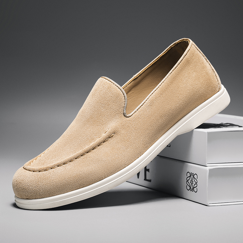 Men's Lightweight Suede Leathe - Men Shoes Loro Piana 评论和价格