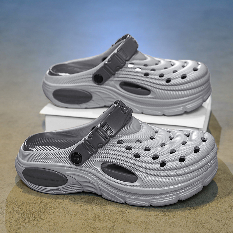 Men's 5cm Thick Sole Clogs Sli - Men'S Shoes Dress Casual 评论和价格