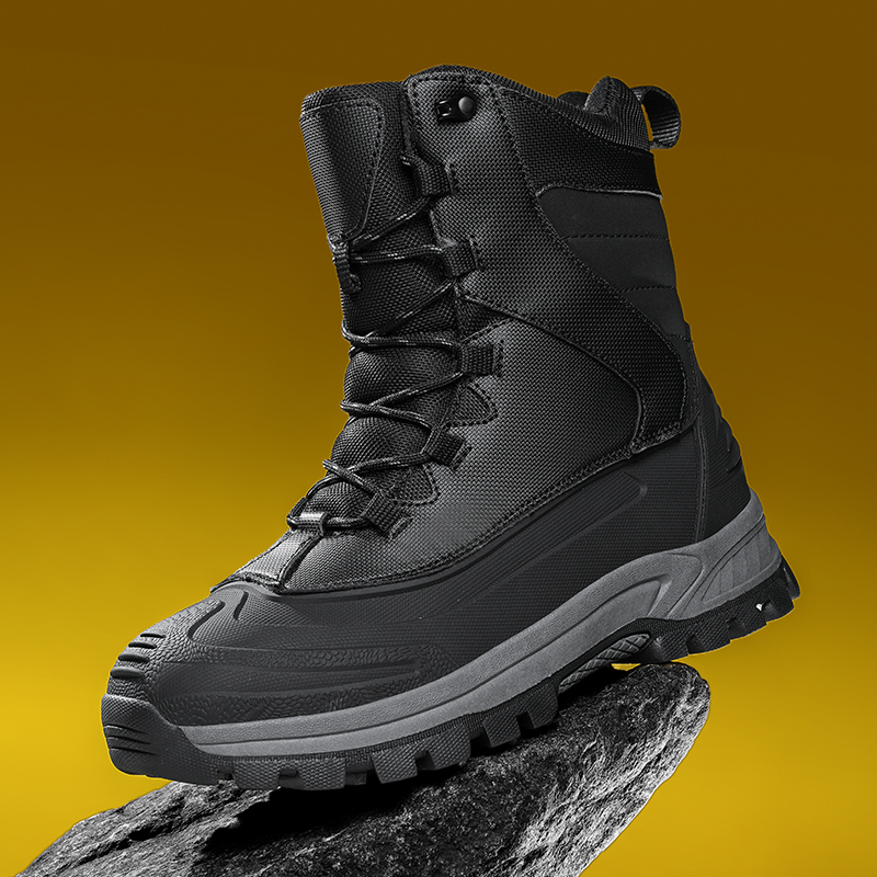 Winter Plush Warm Men Snow Boo - Hiking Boot Waterproof 评论和价格