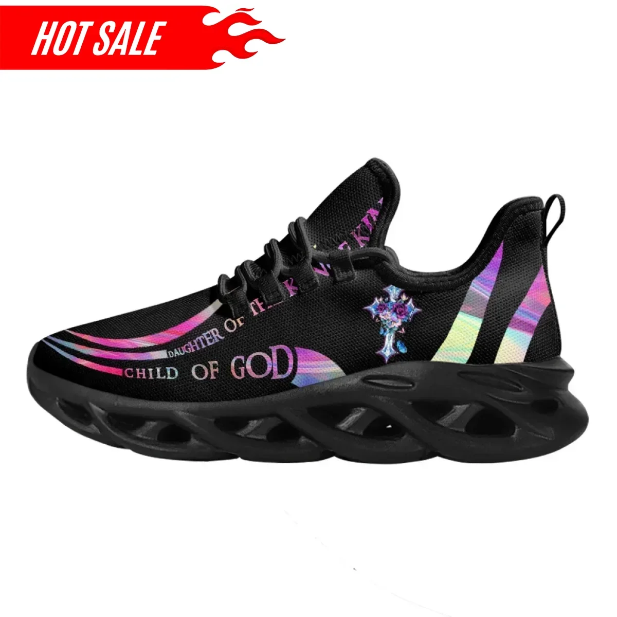 Hot Cross Christian God Print  - Men'S Training Shoes 评论和价格