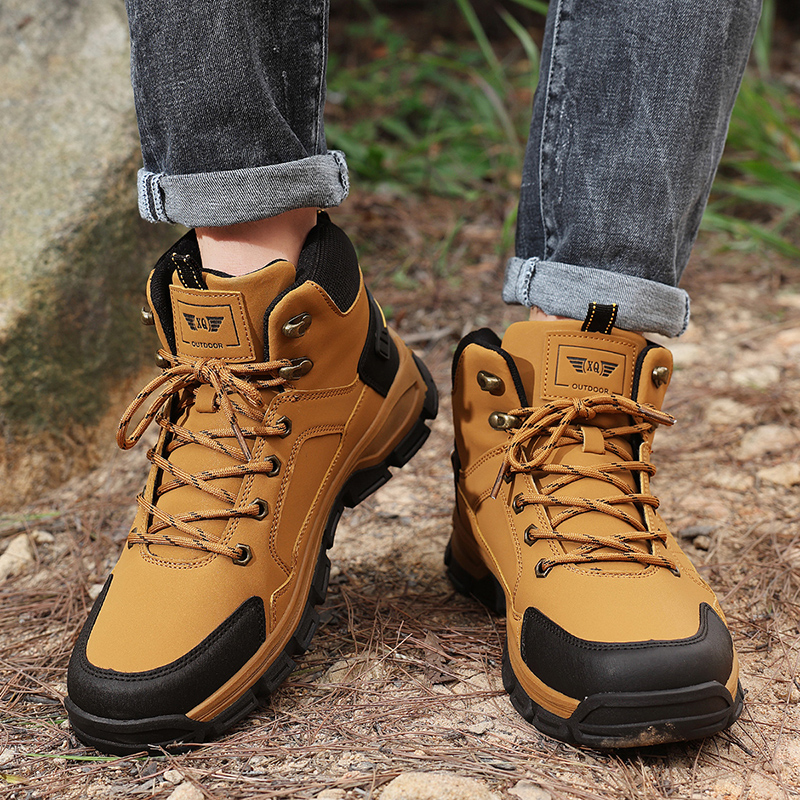 New Autumn Men's Boots Fashion - Hiking Boot Waterproof 评论和价格