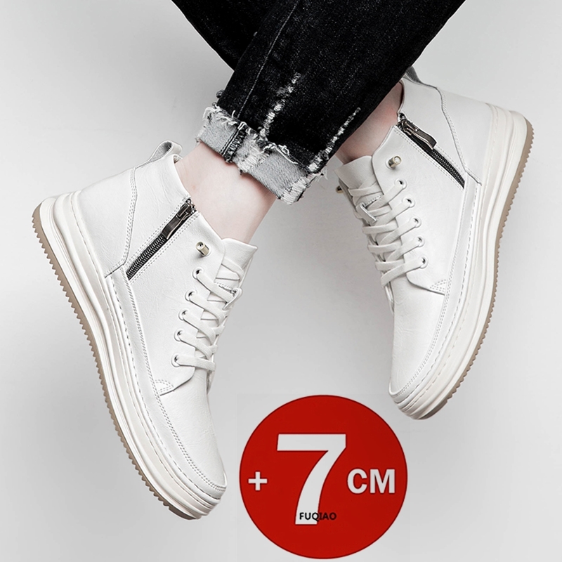 High-top Men Inner Heightening - Men'S Shoes To Increase Height 评论和价格