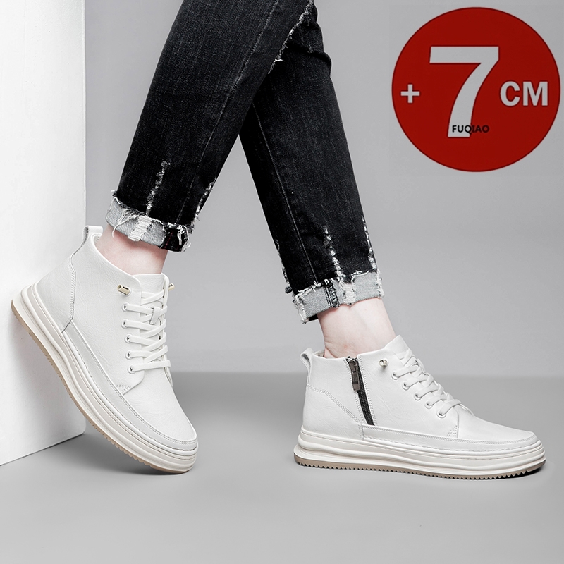 High-top Men Inner Heightening - Men'S Shoes To Increase Height 评论和价格