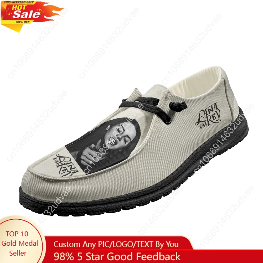 Lana Del Rey Singer Loafers Me - Men'S Shoes No Laces 评论和价格