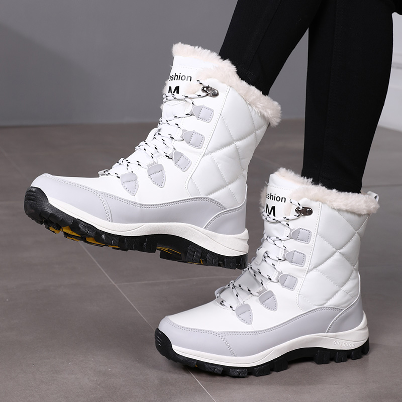 Winter Women Snow Boot High-to - Hiking Boot Waterproof 评论和价格