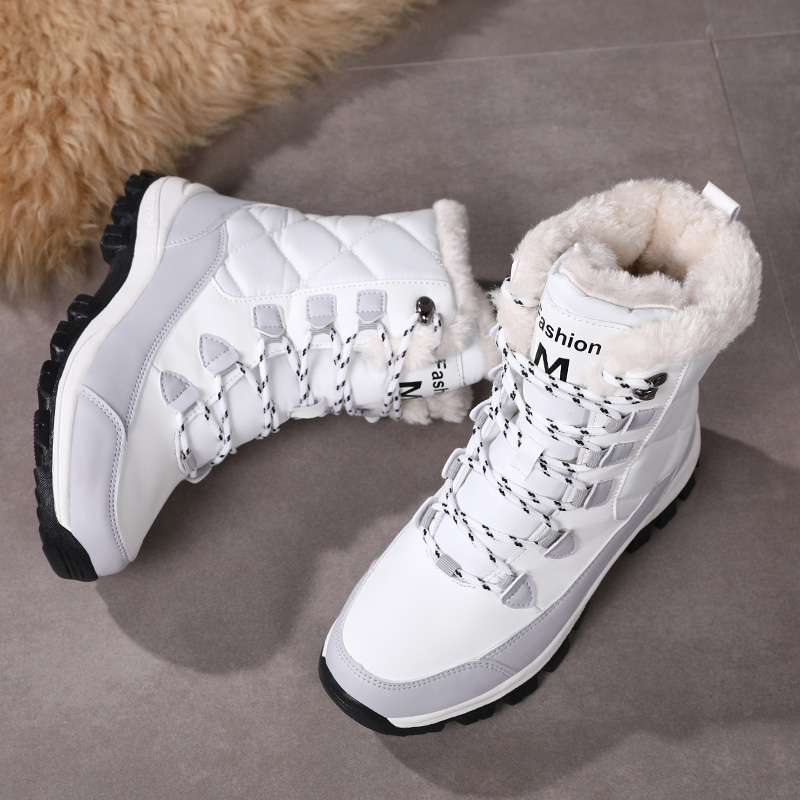Winter Women Snow Boot High-to - Hiking Boot Waterproof 评论和价格
