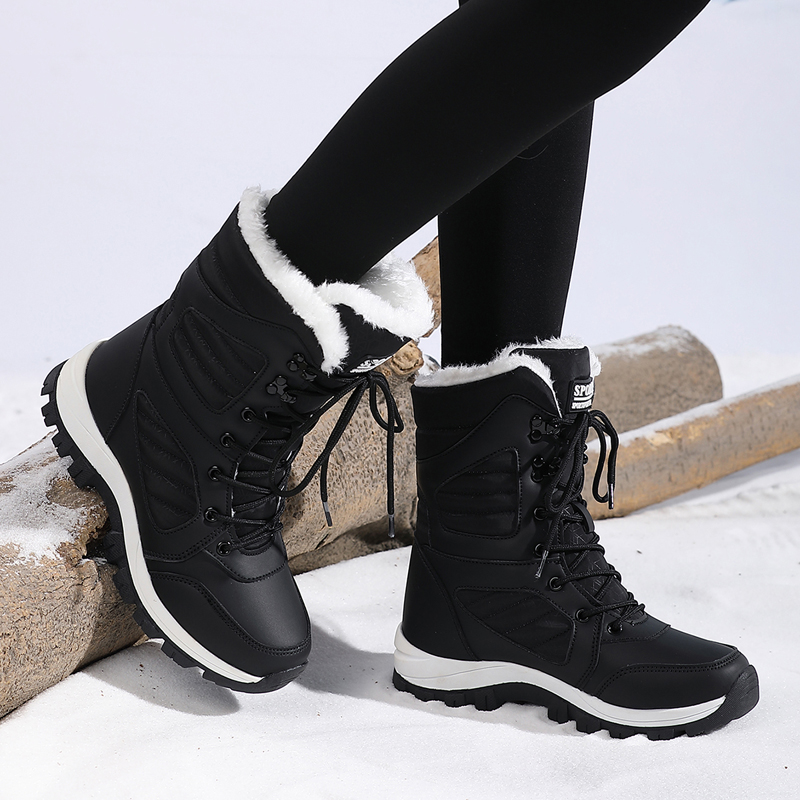 Winter Women Snow Boot High-to - Hiking Boot Waterproof 评论和价格