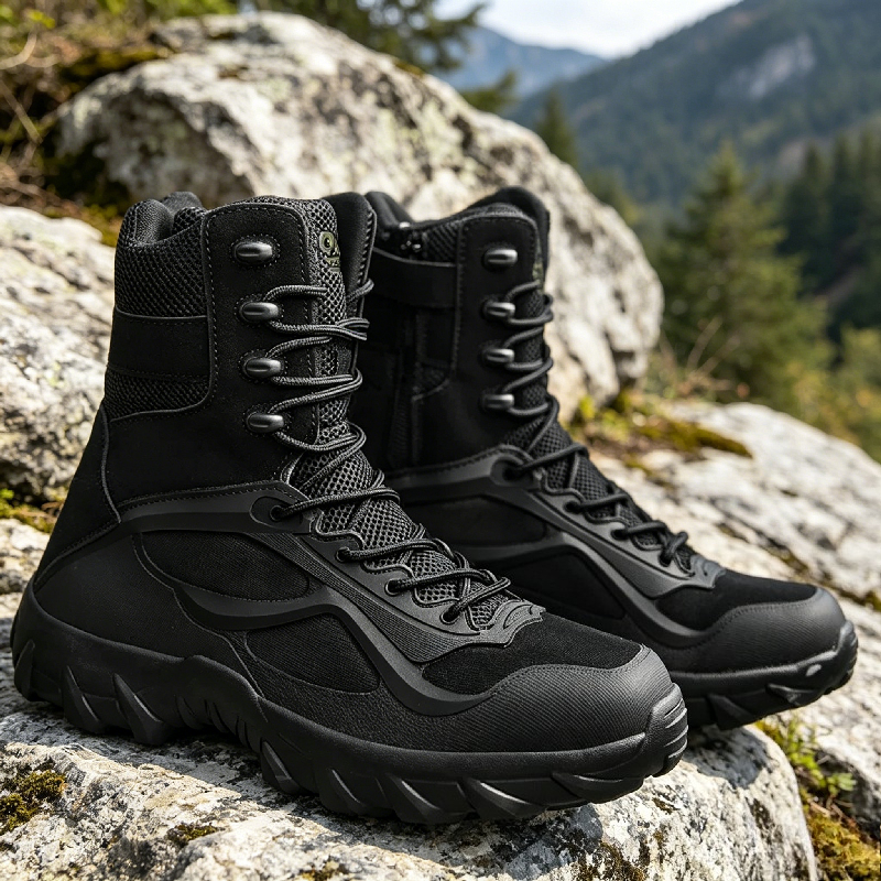 YUYIN Boots for Men Autumn Hig - Men'S Shoes No Laces 评论和价格