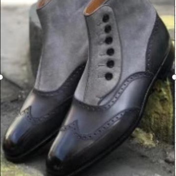 Men's Leather Suede Chelsea Bo - Men'S Shoes Dress Casual 评论和价格
