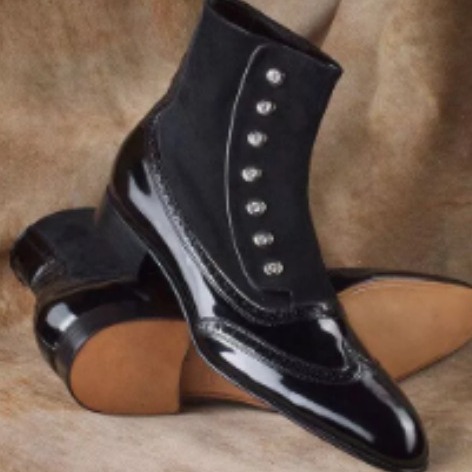 Men's Leather Suede Chelsea Bo - Men'S Shoes Dress Casual 评论和价格