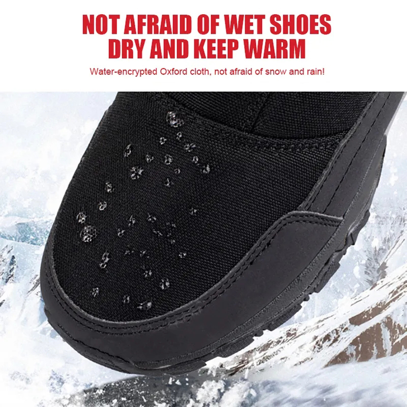 Winter Mens Keep Warm Snow Boo - Winter Boot Insulated 评论和价格