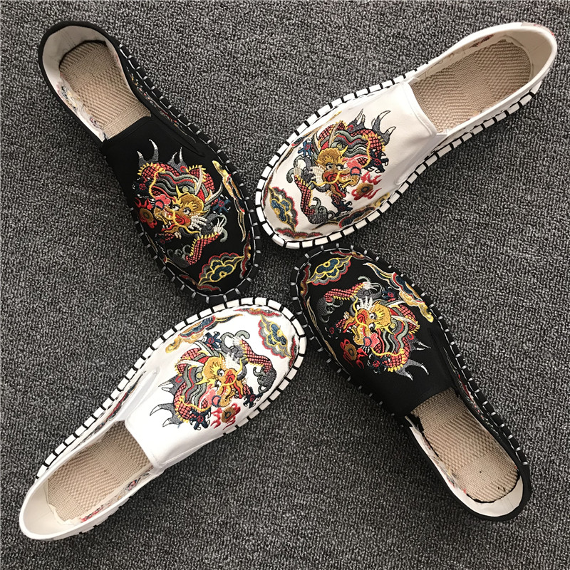 36-45 Men Casual Shoes Embroid - Men Shoes China 评论和价格