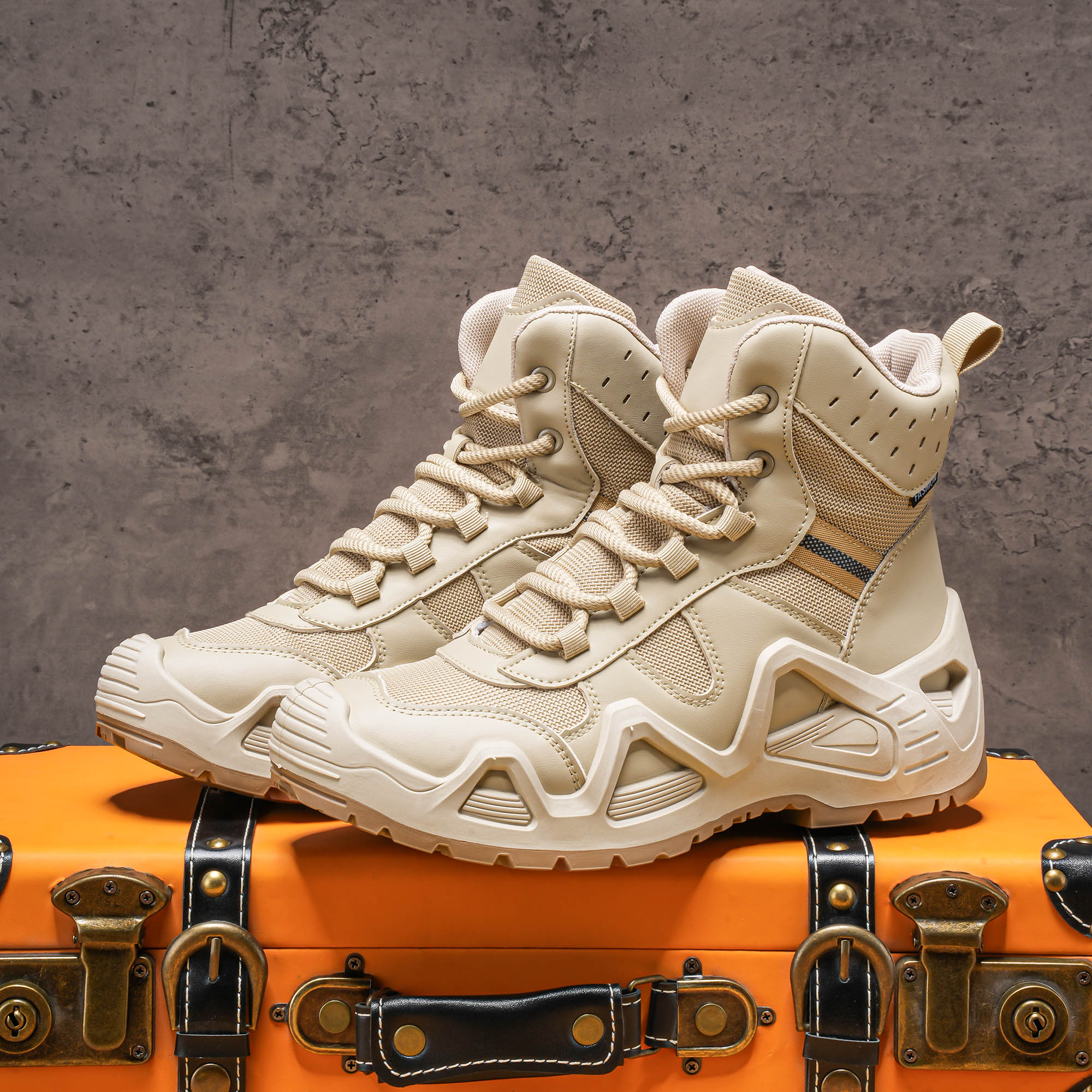 Men's high top boots, hiking b - Men'S Shoes Dress Casual 评论和价格