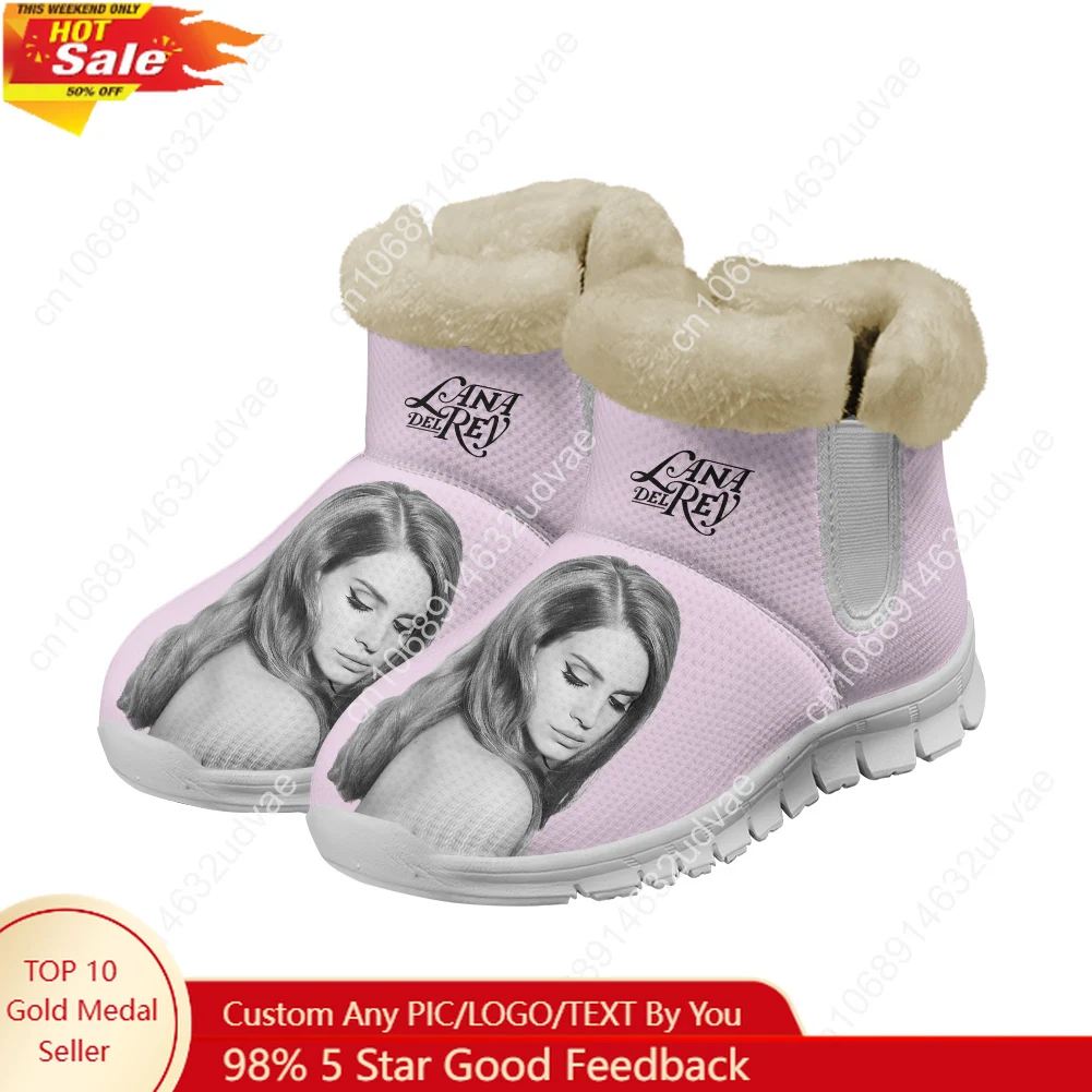 Lana Del Rey Singer Plush Shoe - Men'S Shoes No Laces 评论和价格