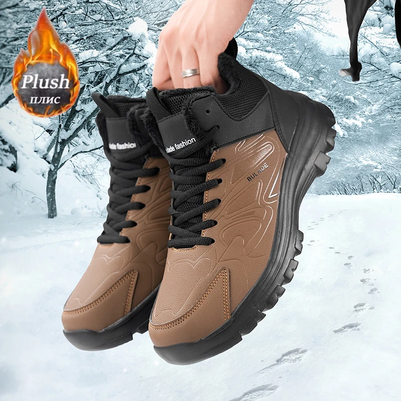ELUVA Men Snow Boots Waterproo - Winter Boot Insulated 评论和价格