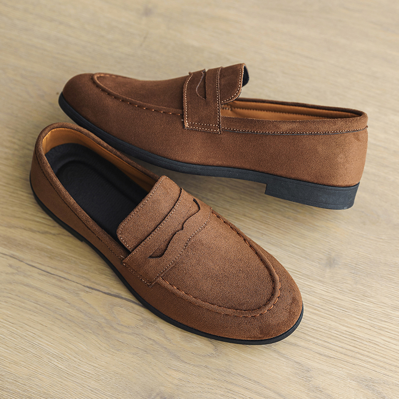 New Classics Men's Suede Slip  - Men Shoes Loro Piana 评论和价格